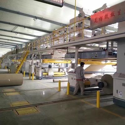 200m/Min Paperboard Production Line, Installatie van de 5 Vouw de Automatische Plooiing