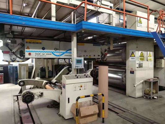 Karton 7 Vouw 1.8m Gebruikte Golfdoos die Machine maken