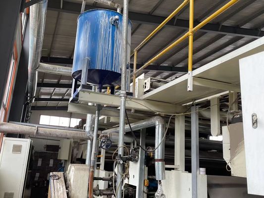 Dubbel Laag25kw Karton die Machine Golf Kartonnen Productie 300m/Min lijmen